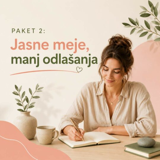 Paket 2: Jasne meje, manj odlašanja